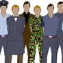 Various Air Cadet Uniforms