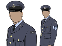 Male Adult Senior NCO No1 Uniform