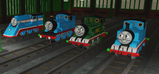 Thomas meets his past versions. by DAVIDISCOOL134 on DeviantArt