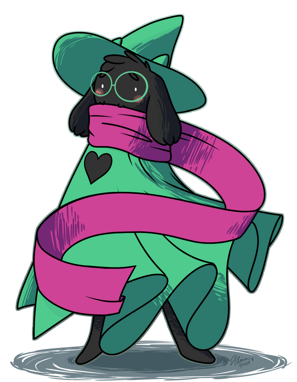 Beared Ralsei Ralsei by H3yitsSmile on DeviantArt