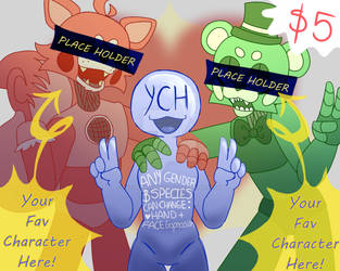 YCH #1 ~ Your Fave Character Duo!