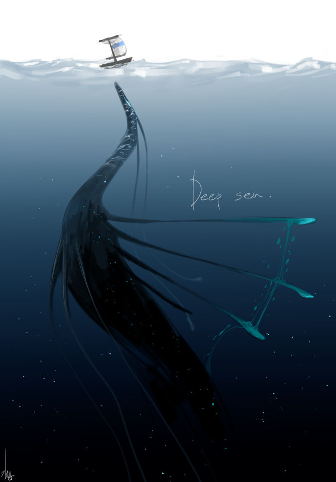deep sea by Ganym0 on DeviantArt