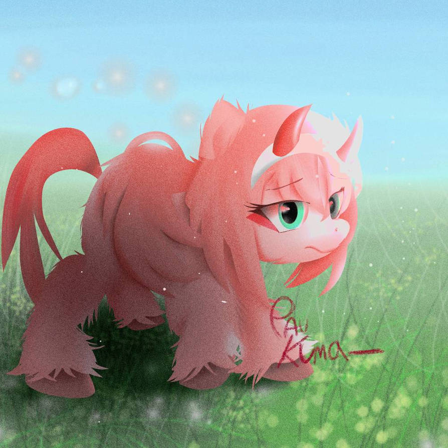 Zero Two Mlp Zero Two Pony! by PauKuma on DeviantArt