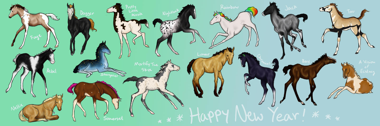 New Year Foals