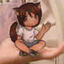 Paper Child: Jacob Black Chibi