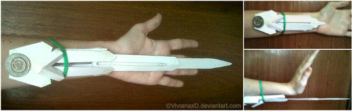 Paper Hidden Blade