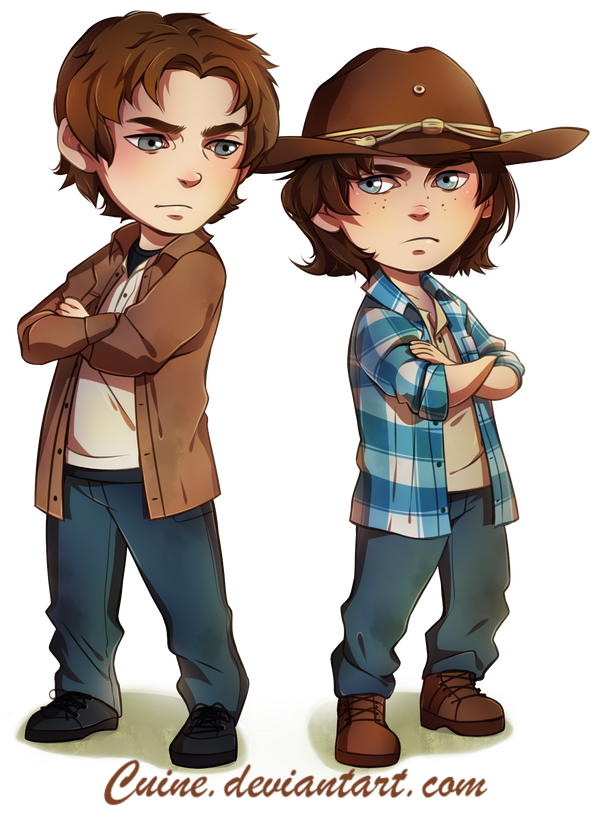 Row Row Carl Ron and Carl by Cuine on DeviantArt