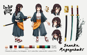 [CM 118] Sanaka Kagayahuki - Character Reference