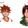 Tsuna and Mukuro- character study