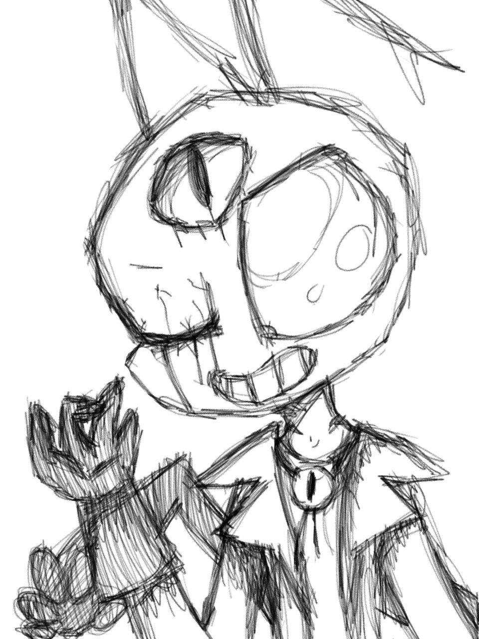 Bill Ciper and Zim fusion sketch