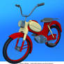 3D Render -  motorcycle