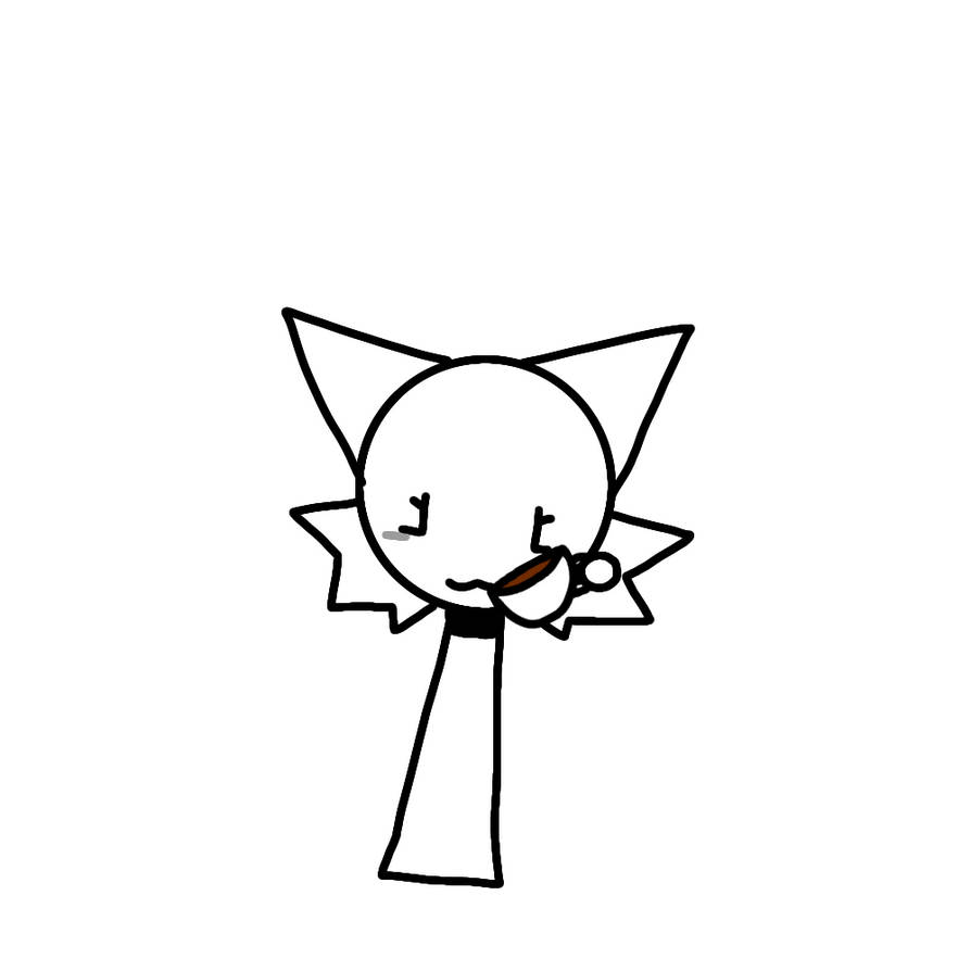 Mow from Sprunki Sprinkle drinks coffee by GunikTheCatgirl38 on DeviantArt