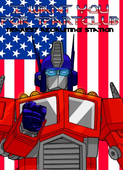 OPTIMUS WANTS YOU