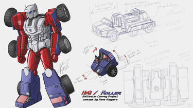 Battlestar Convoy Project: HiQ / Roller