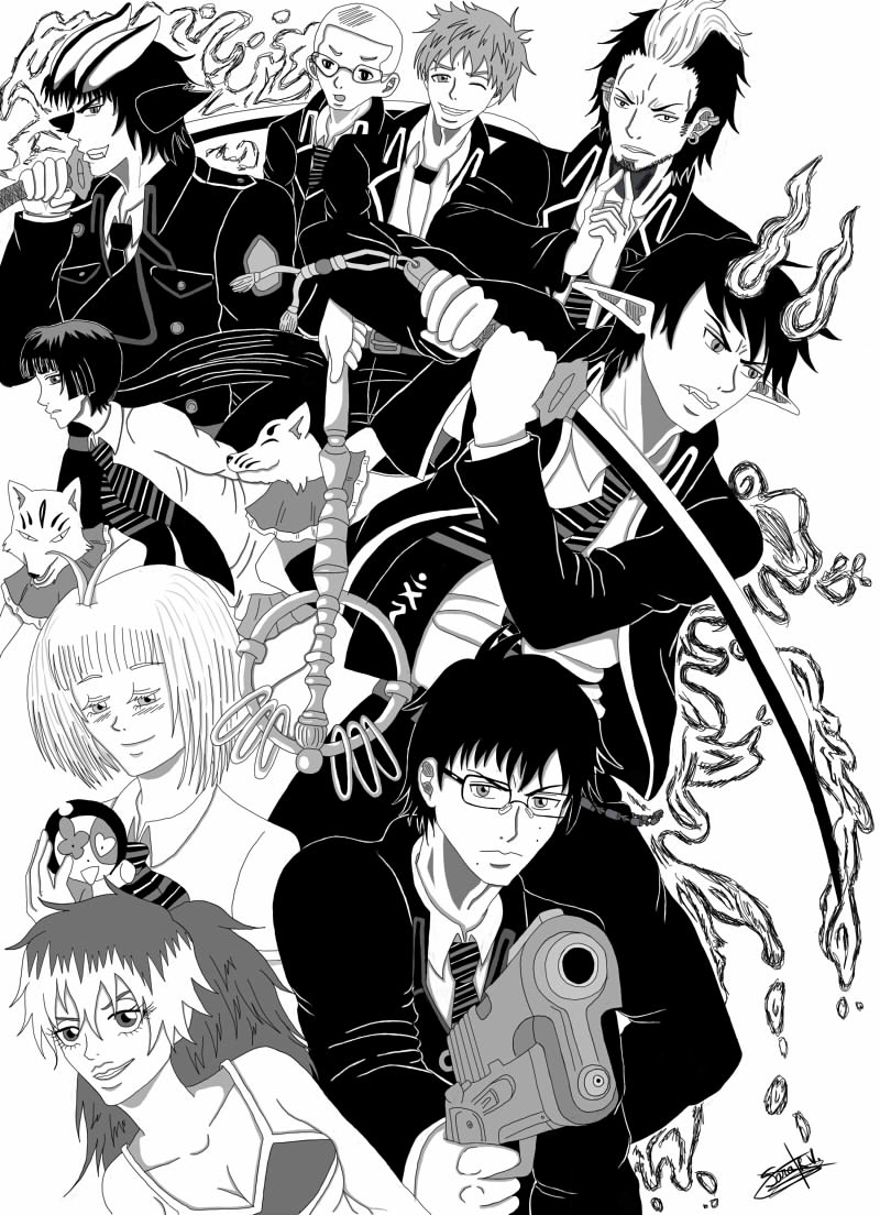 Concurso Blue Exorcist - terminado