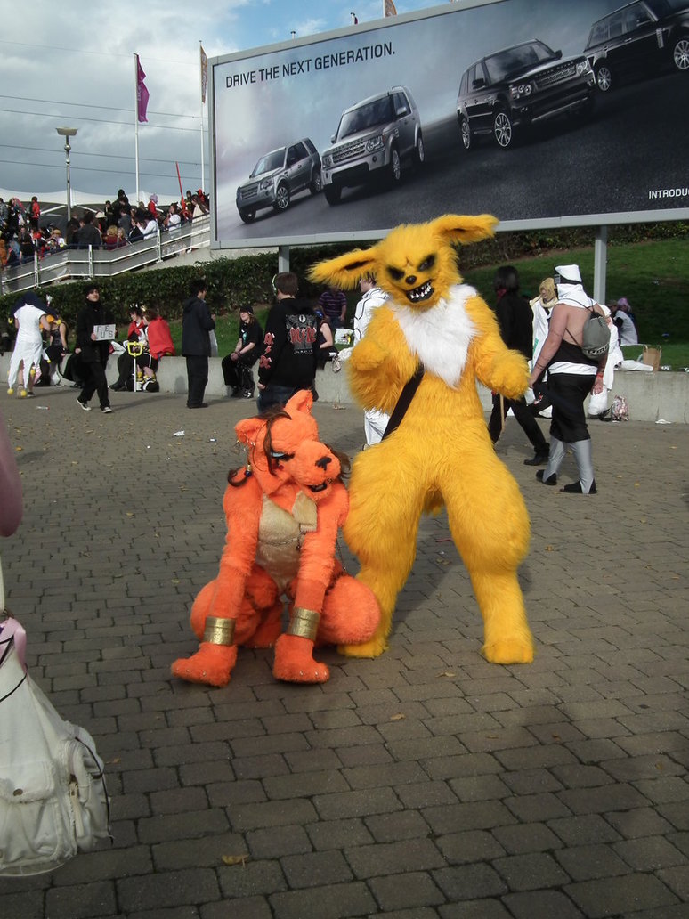 Jolteon and Red