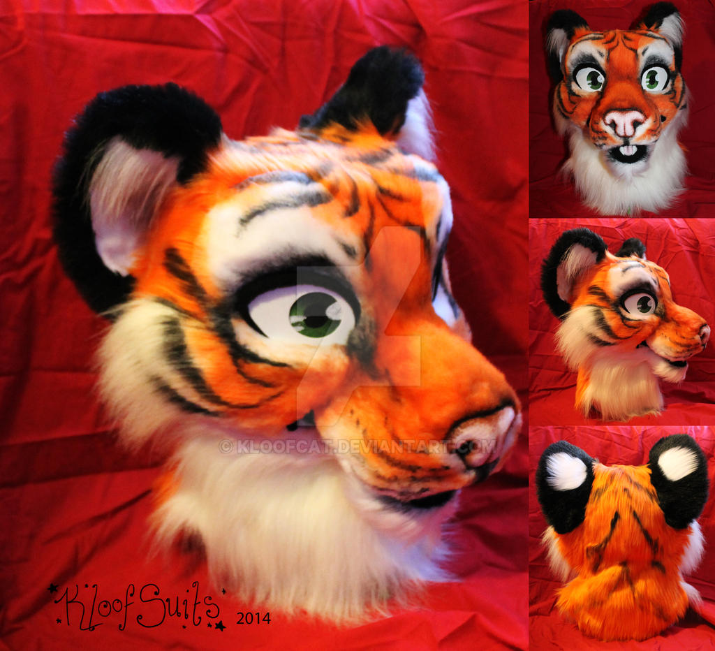 Tiger Fursuit Head By Kloofcat On DeviantArt tiger-fursuit-head-by-kloofcat-on-deviantart