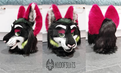 FELINE FURSUIT HEAD