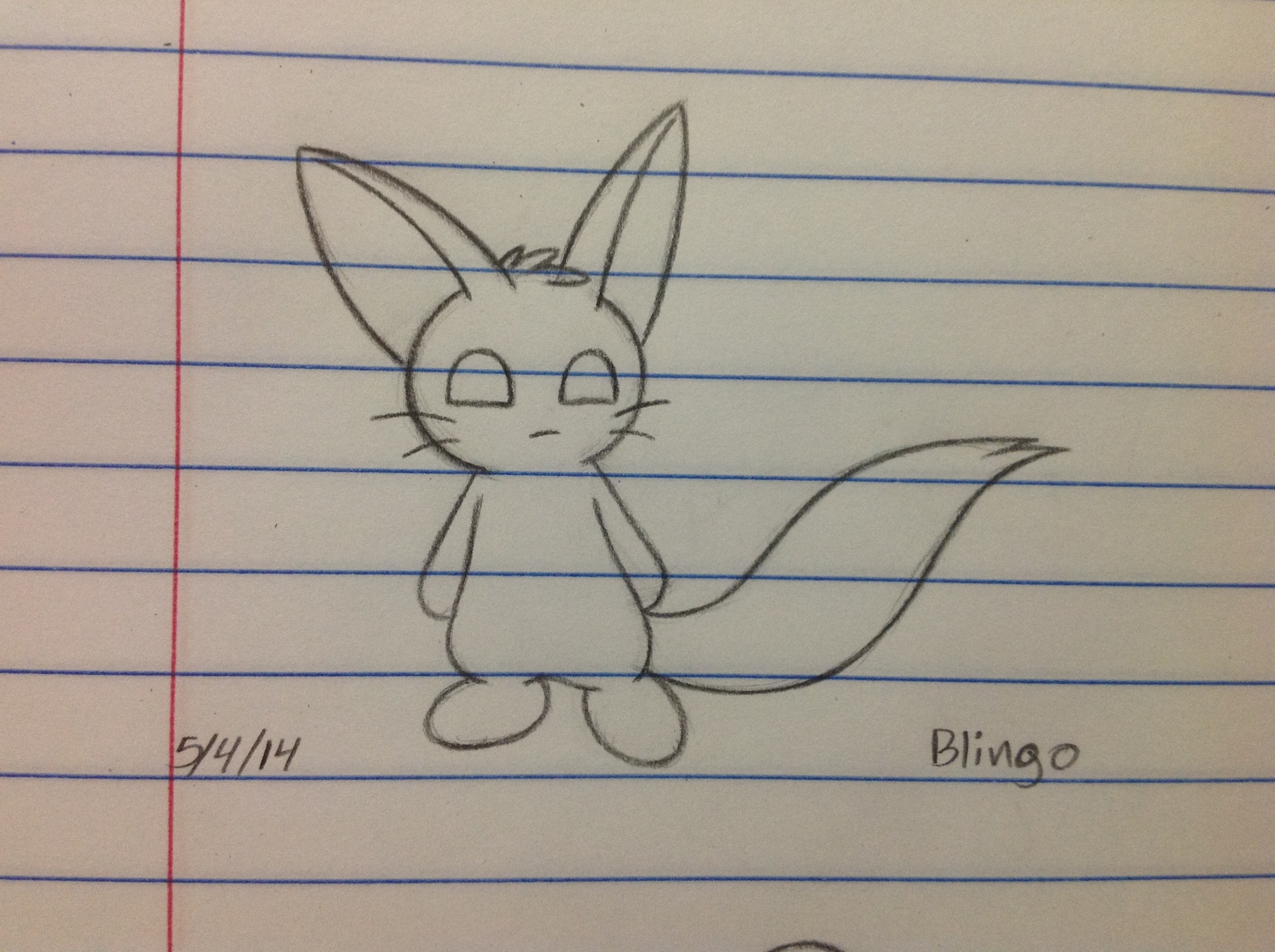 Blingo sketch - 5/4/14