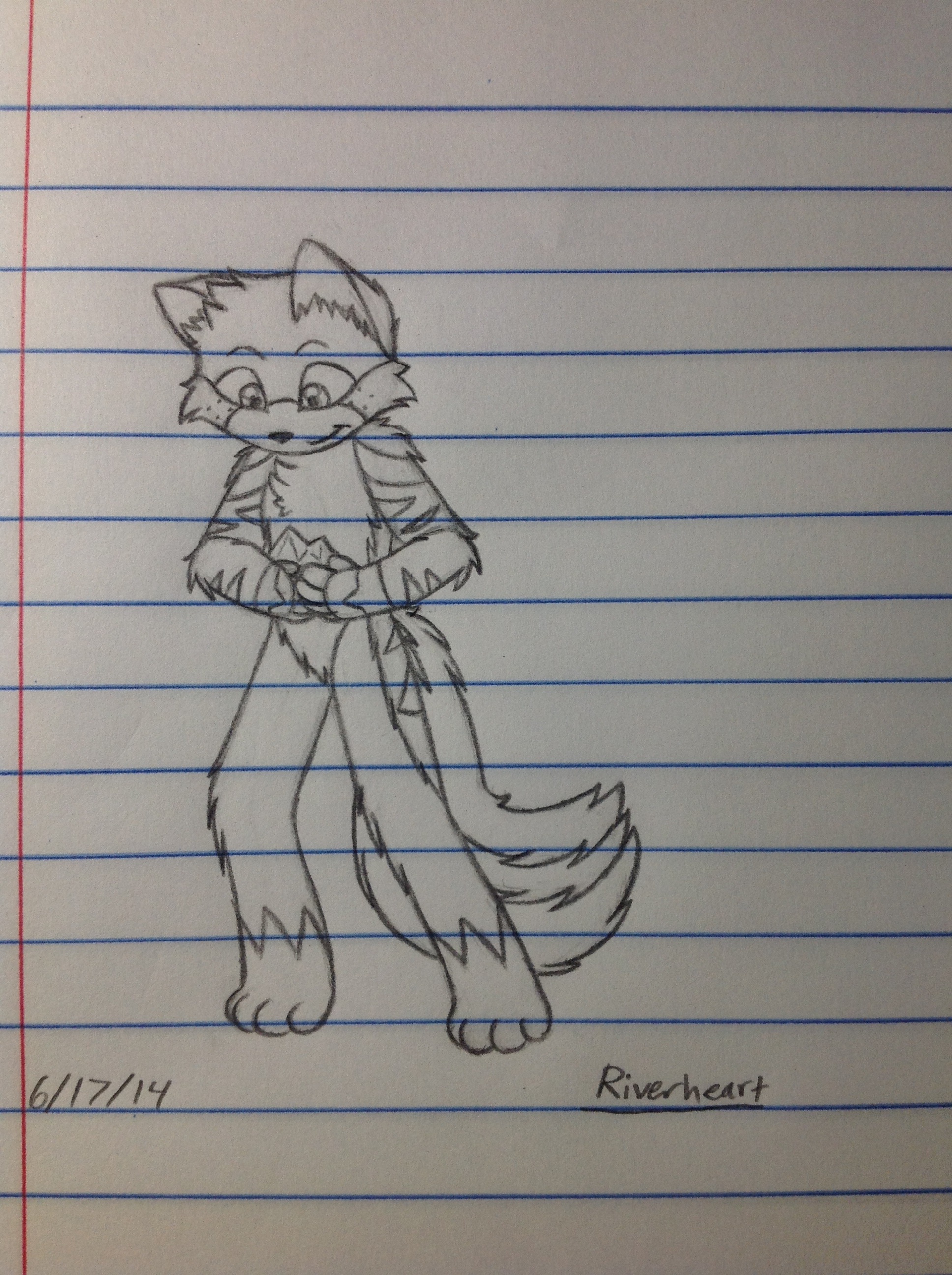 Riverheart sketch - trade - 6/17/14