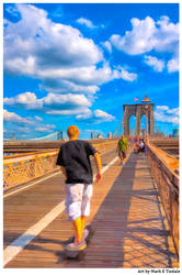 Brooklyn Bridge in the Sun