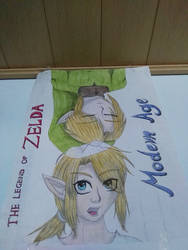Zelda Modern Age Poster