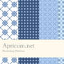 Photoshop Patterns blue-white