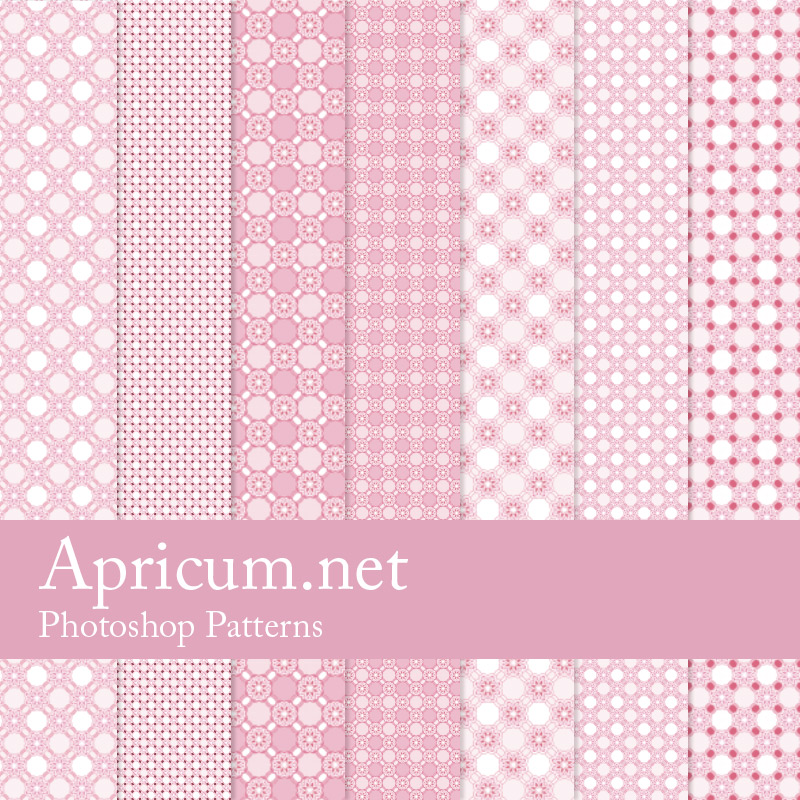 Pink Photoshop Patterns