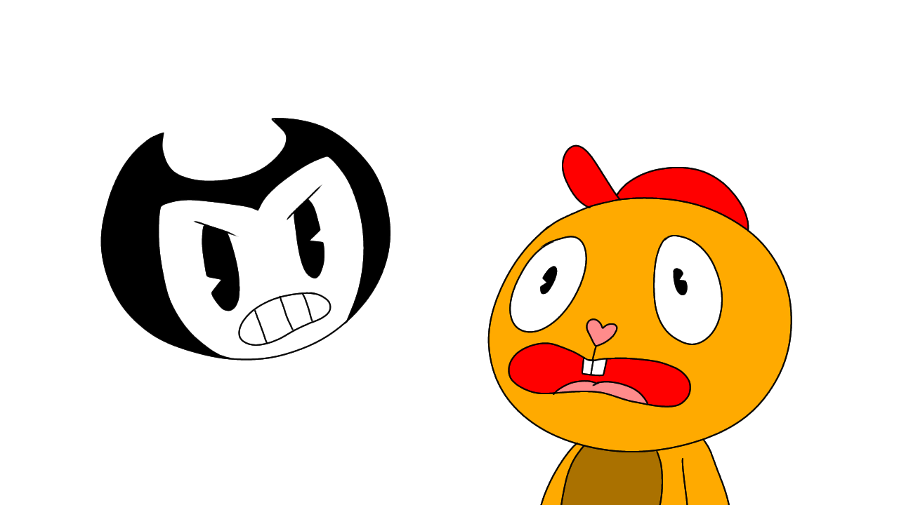 Bendy is angry at Mango HTF Animations by FionaBurks2003 on DeviantArt