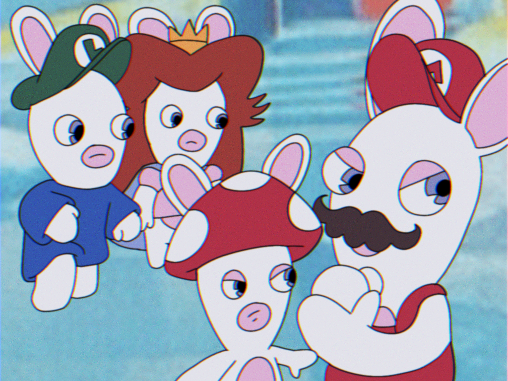 Mario Rabbids Human Rabbid Mario characters in DIC cartoon style by FionaBurks2003 on ...