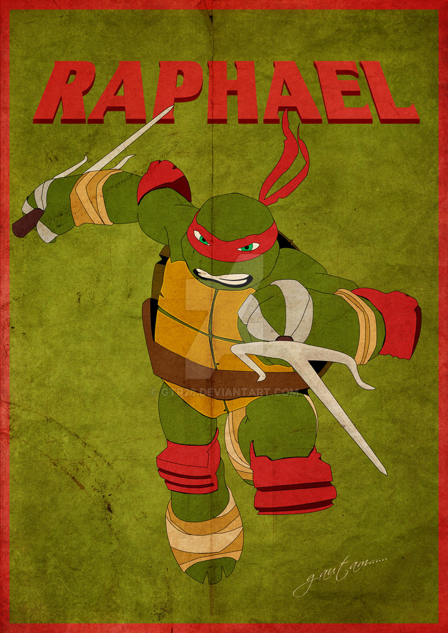 TMNT: RAPHAEL by GTR26 on DeviantArt