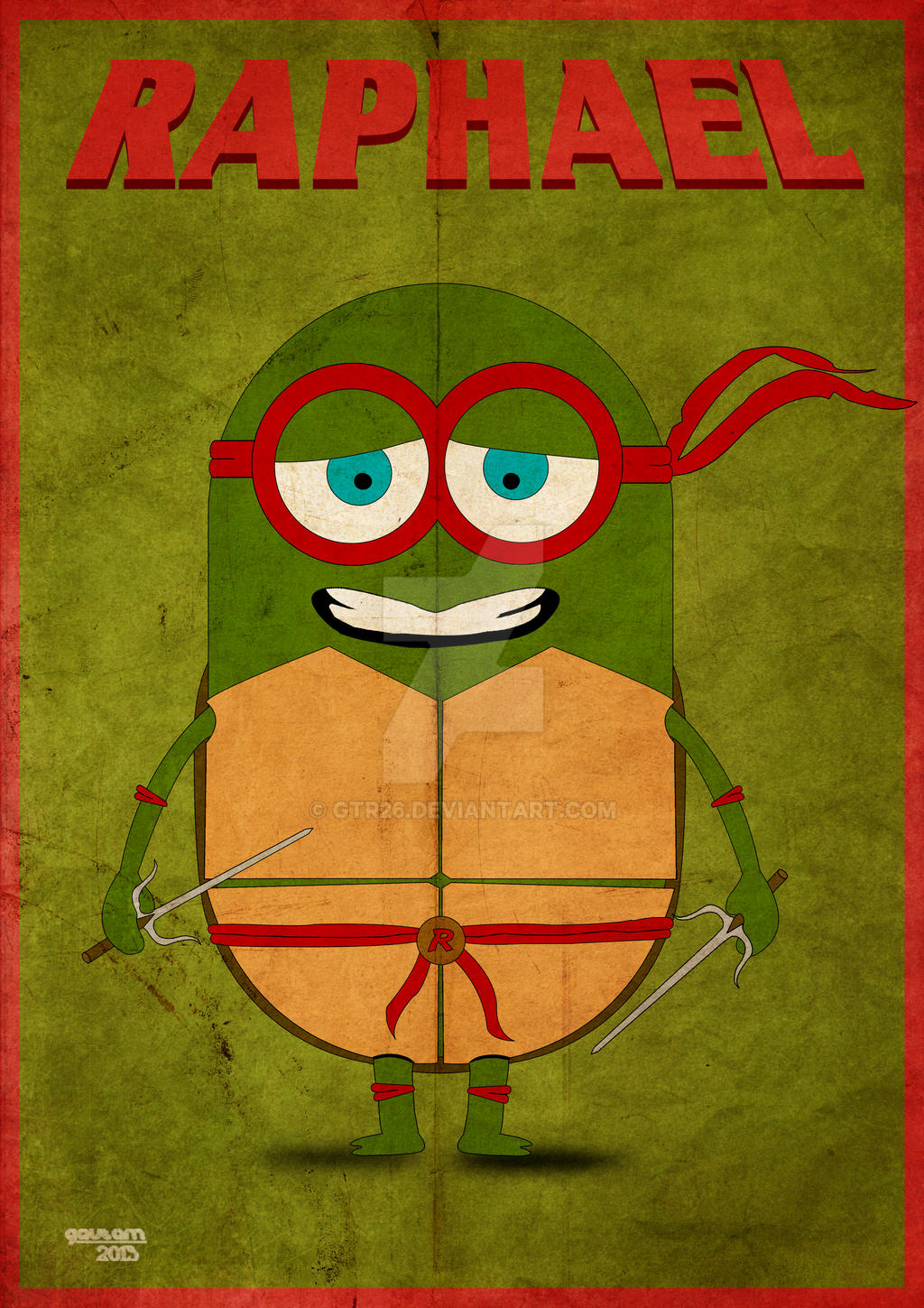 Minion: Raphael by GTR26 on DeviantArt