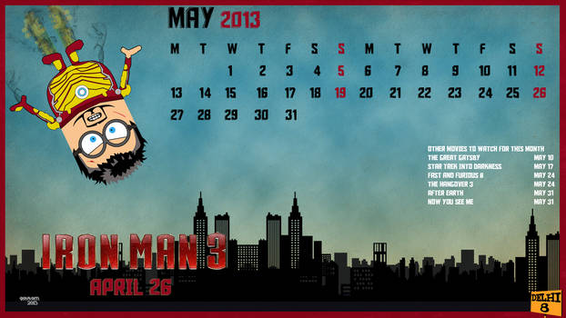 May: Iron Man 3