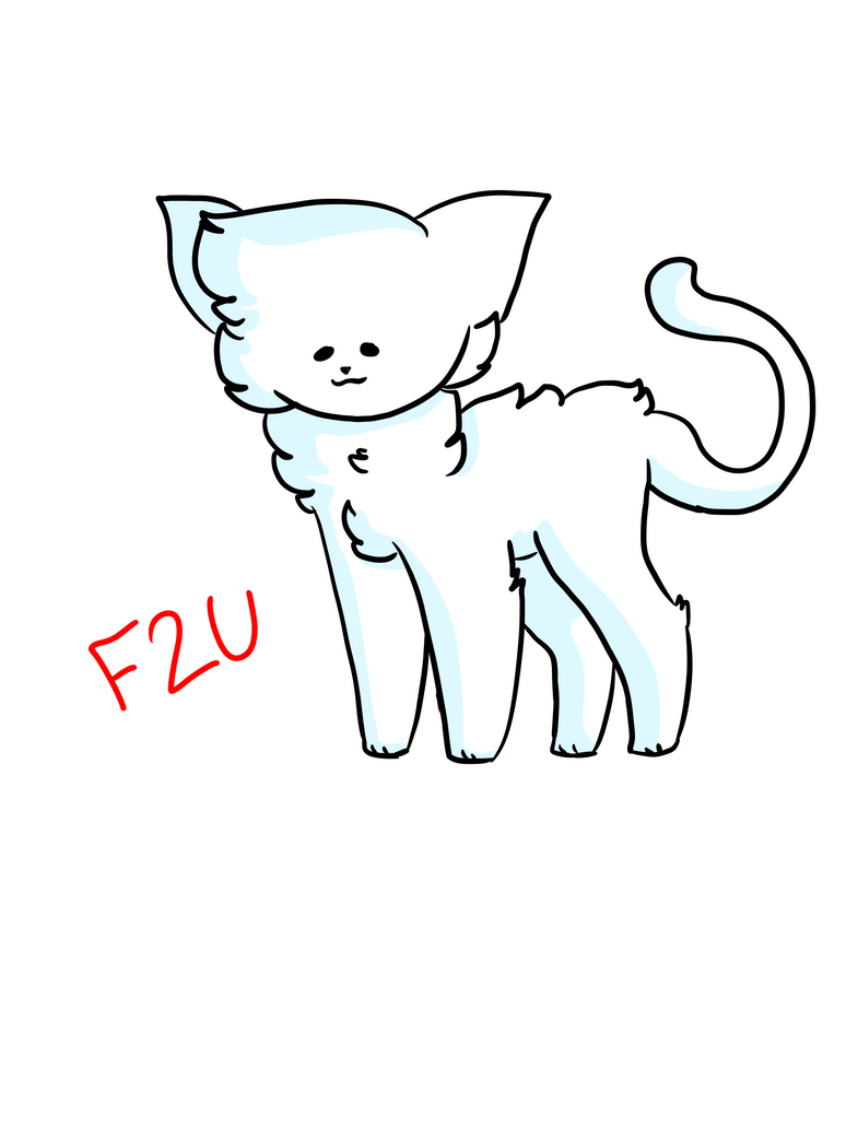 Cute Cat BASE by AdoptyAdoopts on DeviantArt