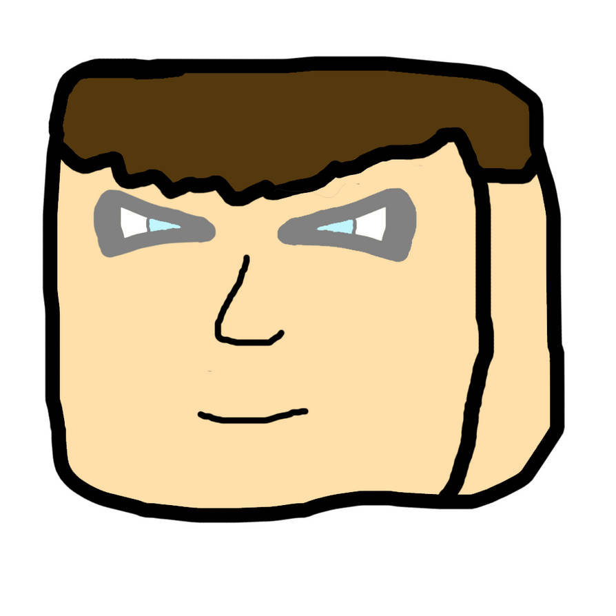 Minecraft Box Head 1 By Velvs On DeviantArt