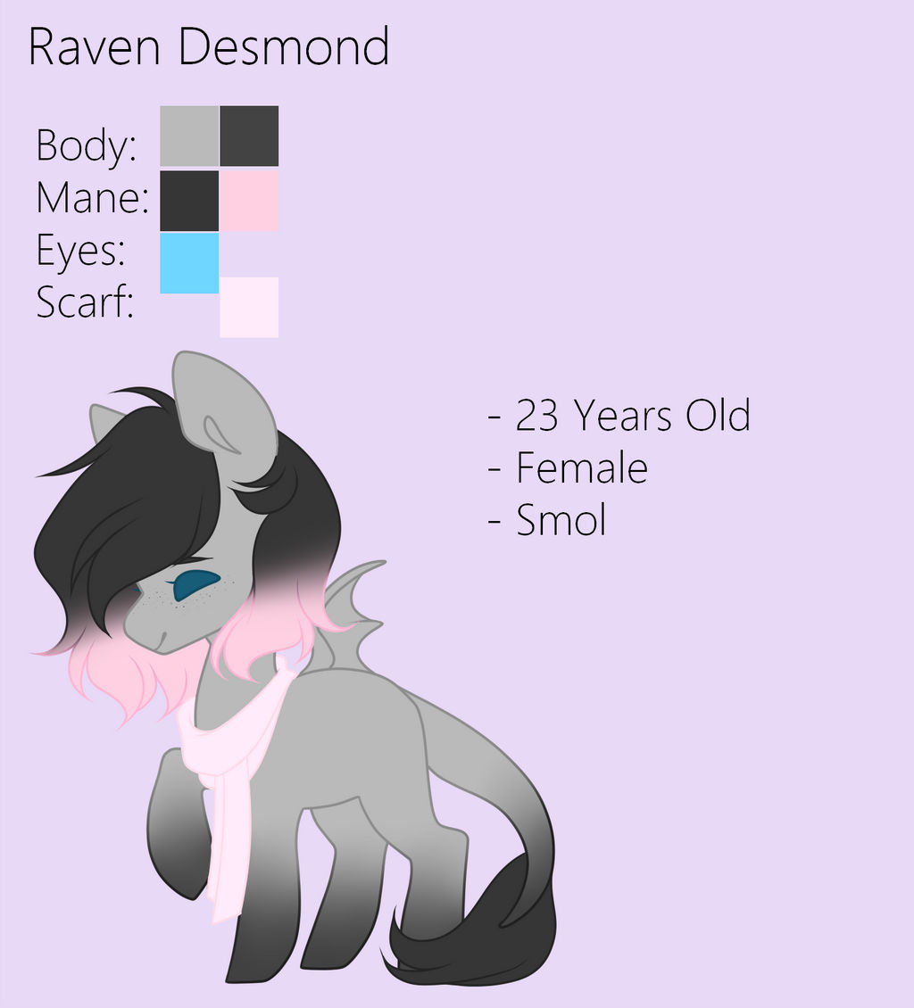 Raven Reference Sheet 2019 by CrowNym on DeviantArt