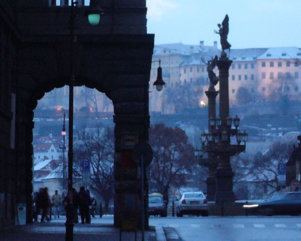 Blue Rainy Prague