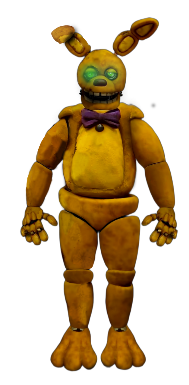 Fnaf movie Unwithered Spring bunnie by friedbried on DeviantArt