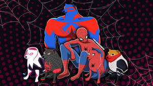 PC Wallpaper Spider Friends BySrJorgeRomero