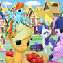 Stranger in ponyville
