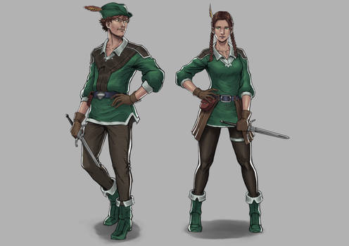 Character Design : Thief.