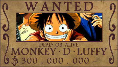 PSP wallpaper - luffy