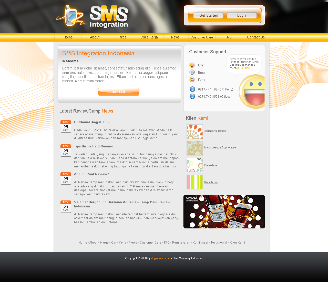 SMS Integration Indonesia