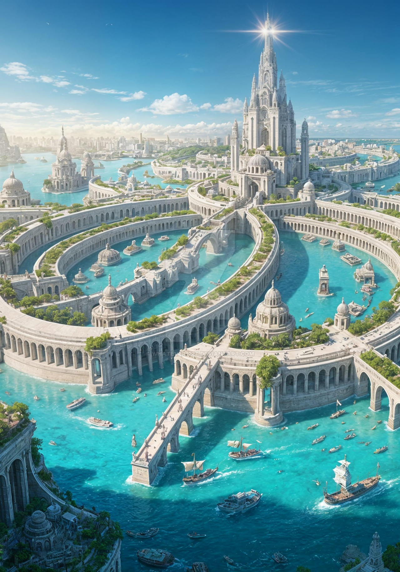 Atlantis Inspiration Atlantis: Before the Tide by whatever122t on DeviantArt