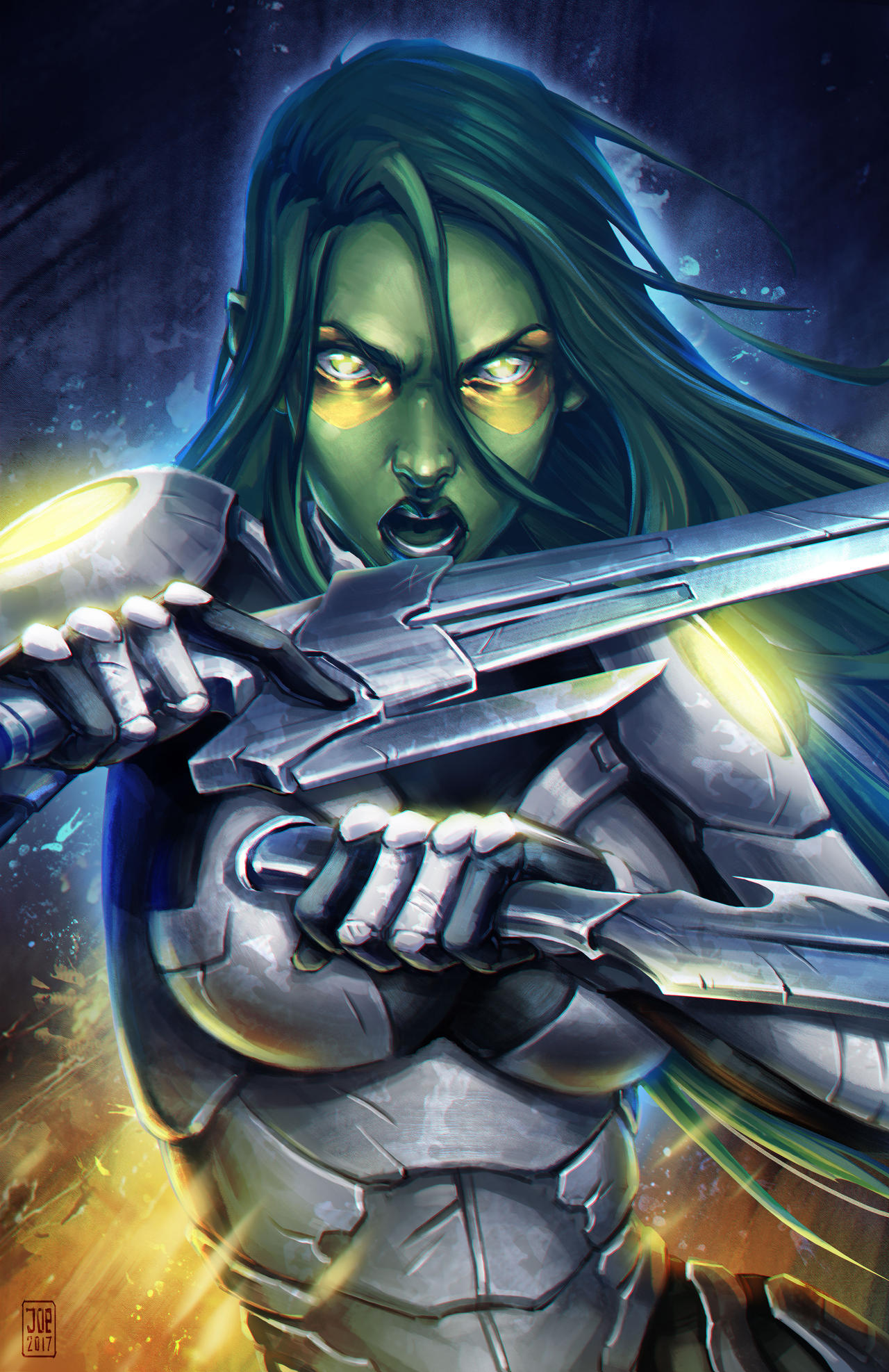 Gamoras Hand Gamora by sashajoe on DeviantArt