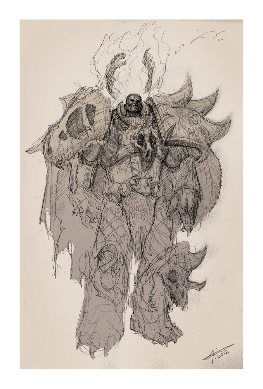 Vulkan: concept sketch 2