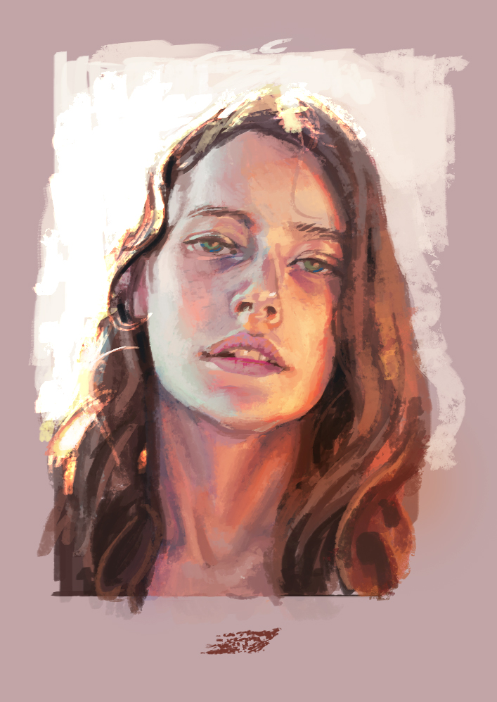 Portrait study #1