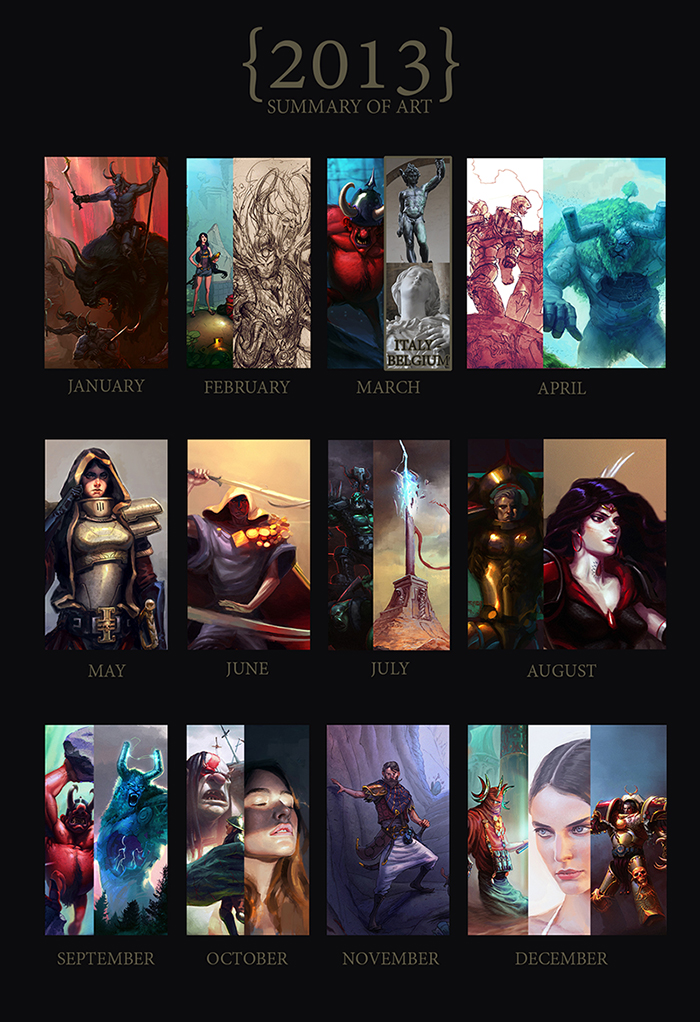 2013 Summary of art