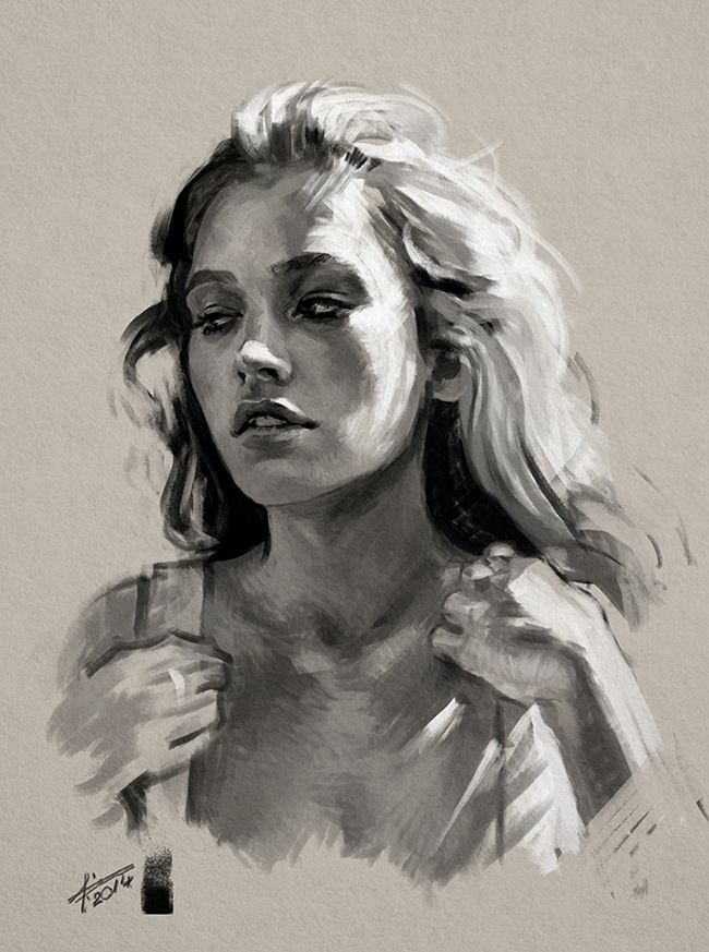 Portrait study #5