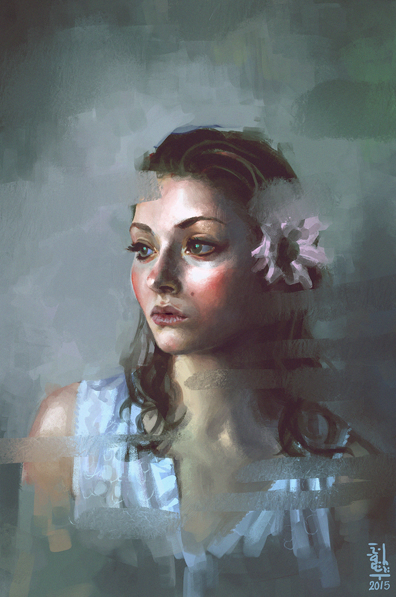 Portrait study #9